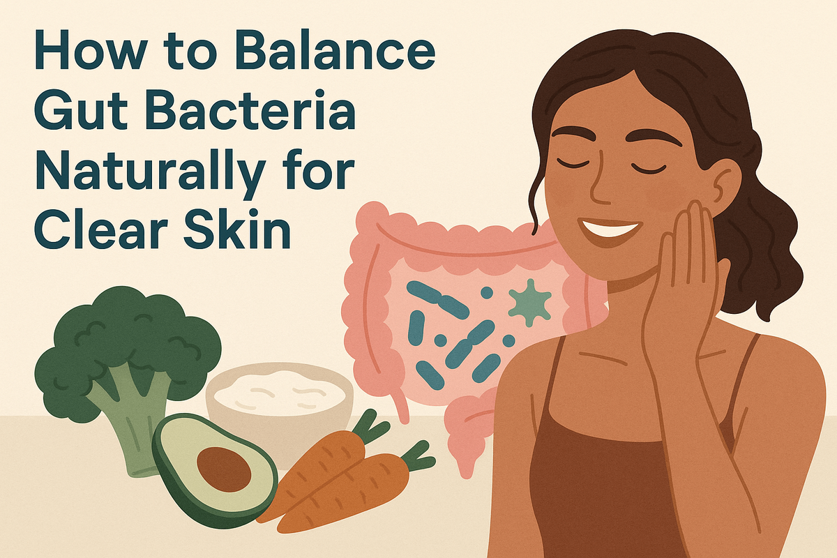 Balance Gut Bacteria Clear Skin